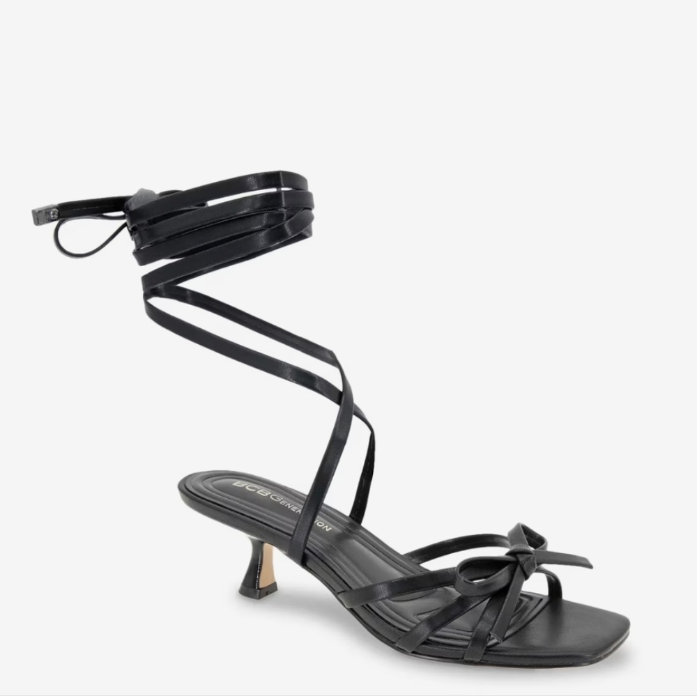 NWOB BCBGeneration Imerez Heeled Sandals Women's Size 6.5